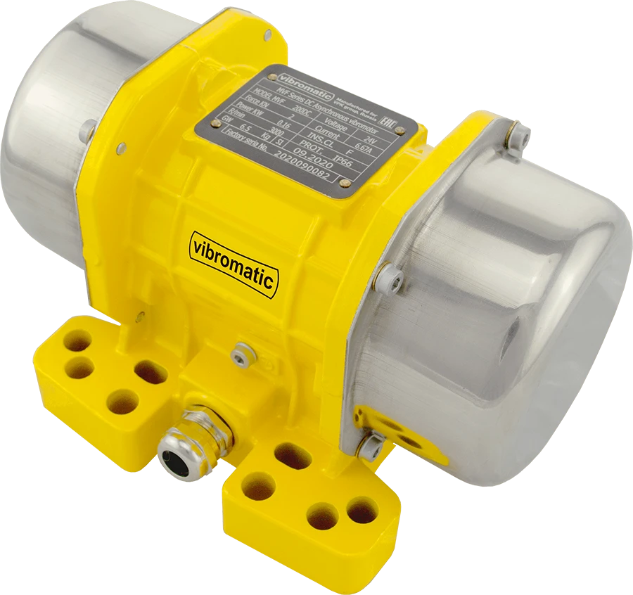 Вибраторы площадочные постоянного тока, 12 или 24 В Площадочный вибратор MVF18-50D-24