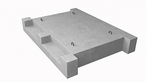 Площадки лестничные железобетонные Лестничная площадка ЛП 30-16КЛ